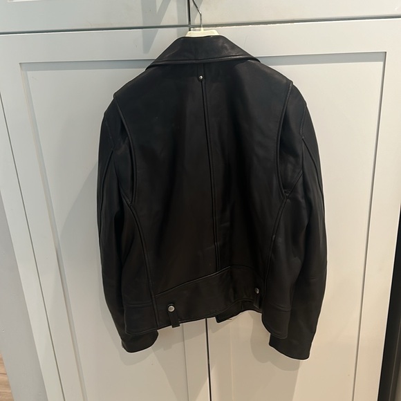 Men’s Mackage leather biker jacket - Picture 7 of 16